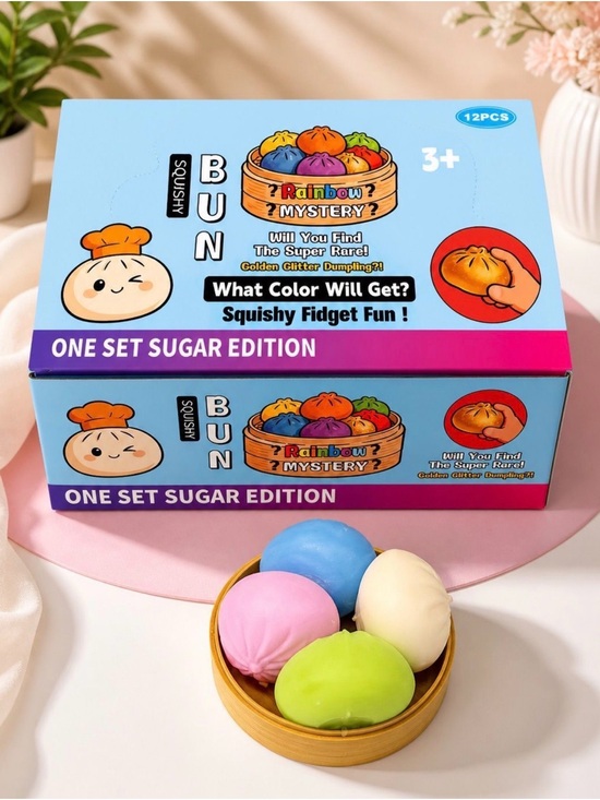sugar edition Other - Squishy Dumplings Sugar Edition 4 in 1 Rainbow 🌈 Mystery One Set
